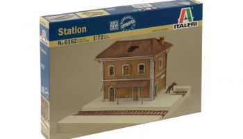 Model Kit diorama 6162 - RAIL STATION (1:72)