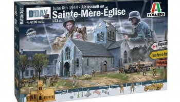 Battle of Normandy: Saint-Mere-Église 6 June 1944 (1:72) - Italeri