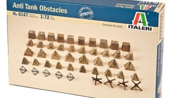 Anti tank obstacles (1:72) - Italeri