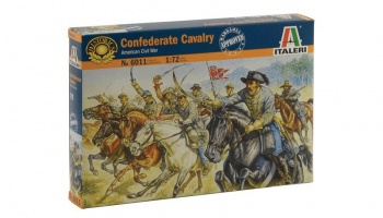 Model Kit figurky 6011 - CONFEDERATE CAVALRY (AMERICAN CIVIL WAR) (1:72) - Italeri