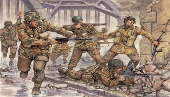 Model Kit figurky 6034 - WWII - BRITISH PARATROOPERS (1:72) - Italeri