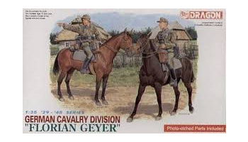 Model Kit figurky 6046 - GERMAN CAVALRY DIVISION "FLORIAN GEYER" (1:35)