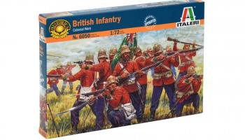 Model Kit figurky 6050 - ZULU WARS - BRITISH INFANTRY (1:72) - Italeri