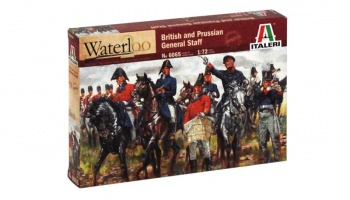 Model Kit figurky 6065 - BRITISH & PRUSSIAN GENERAL STAFF (NAP.WARS) (1:72) - Italeri