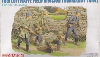 Model Kit figurky 6084 - 16th LUFTWAFFE FIELD DIV (1:35) - Dragon