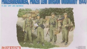 Model Kit figurky 6111 - PANZERGRENADIES, PANZER LEHR DIV (1:35) - Dragon