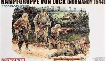 Model Kit figurky 6155 - KAMPFGRUPPE VON LUCK (1:35) - Dragon