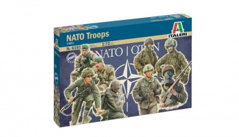 NATO TROOPS (1980s) (1:72) Model Kit 6191 - Italeri