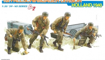 Model Kit figurky 6276 - 1st FALLSCHIRMJÄGER DIVISION (HOLLAND 1940) (GEN2) (1:35) - Dragon