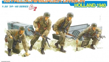 Model Kit figurky 6276 - 1st FALLSCHIRMJÄGER DIVISION (HOLLAND 1940) (GEN2) (1:35)