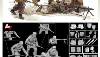 Model Kit figurky 6372 - WINTER GRENADIERS, WIKING DIVISION (EASTERN FRONT 1943-45) (GEN2) (1:35)