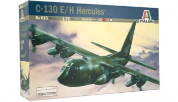 Model Kit letadlo 0015 - C-130 E/H HERCULES (1:72) - Italeri