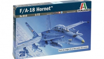 Model Kit letadlo 0016 - F/A-18C/D WILD WEASEL (1:72) - Italeri