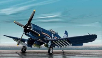 Model Kit letadlo 0062 - F4U-4B CORSAIR (1:72) - Italeri