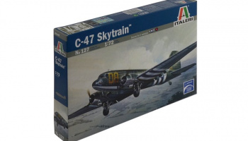 Model Kit letadlo 0127 - C-47 SKYTRAIN (1:72) - Italeri