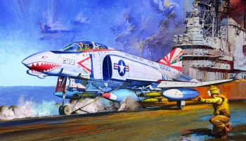 Model Kit letadlo 12232 - F-4B "VF-111 SUNDOWNERS" MCP (1:48)