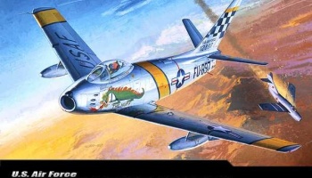 Model Kit letadlo 12234 - F-86F HUFF (1:48)