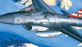 Model Kit letadlo 12259 - F-16A/C (1:48) - Academy