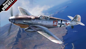 Model Kit letadlo 12321 - Messerschmitt Bf109G-6/G-2 "JG 27" (1:48)