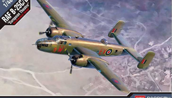 Model Kit letadlo 12339 - RAF B-25C/D "European Theatre" (1:48) – Academy