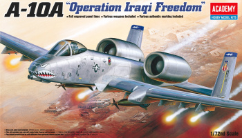 Model Kit letadlo 12402 - A-10A "OPERATION IRAQI FREECOM" (1:72)