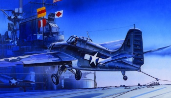 Model Kit letadlo 12451 - F4F-4 (1:72) - Academy