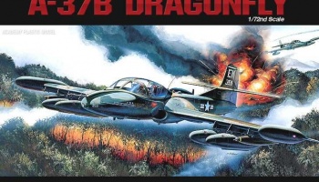 Model Kit letadlo 12461 - A-37B (1:72) - Academy