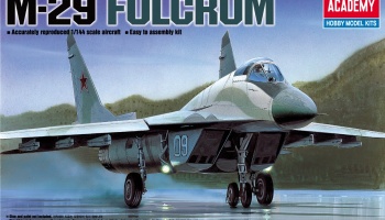 Model Kit letadlo 12615 - M-29 FULCRUM (1:144) - Academy