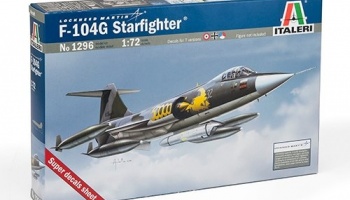 Model Kit letadlo 1296 - F-104 G "Starfighter" (1:72) - Italeri