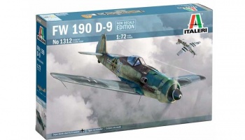 FOCKE WULF FW-190 D-9 (1:72) Model Kit letadlo 1312 - Italeri