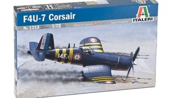 Model Kit letadlo 1313 - F4U-7 CORSAIR (1:72) - Italeri