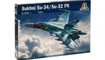 Model Kit letadlo 1379 - SUKHOI SU-34/SU-32 FN (1:72) - Italeri