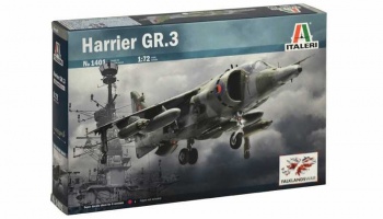 Model Kit letadlo 1401 - HARRIER GR.3 (1:72) - Italeri