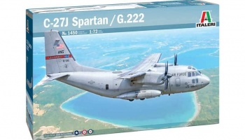 Model Kit letadlo - C-27A Spartan / G.222 (1:72) - Italeri