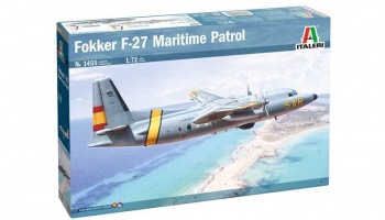 Model Kit letadlo - Fokker F-27 SAR (1:72) - Italeri