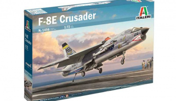 Model Kit letadlo 1456 - F-8E Crusader (1:72) - Italeri