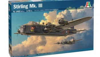 Stirling Mk.III (1:72) Model Kit letadlo 1462 - Italeri