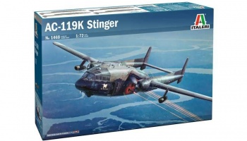 Model Kit letadlo - C-119K Stinger (1:72) - Italeri