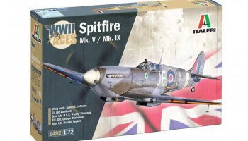 Model Kit letadlo 1482 - Spitfire Mk.V / Mk.IX Aces (1:72)