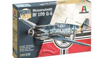 Model Kit letadlo 1483 - Bf 109 G-2/G-6 Aces (1:72) - Italeri