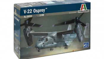 Model Kit letadlo 2622 - V-22 OSPREY (1:48) - Italeri