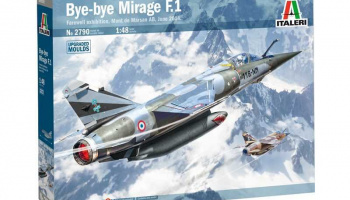 Bye-bye MIRAGE F1 (1:48) Model Kit 2790 - Italeri