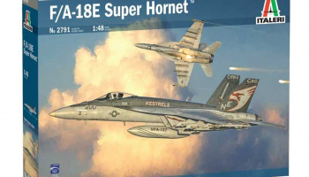 F/A-18 E SUPER HORNET (1:48) Model Kit 2791 - Italeri