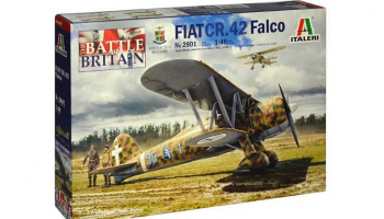 Model Kit letadlo 2801 - FIAT CR.42 Falco (1:48) - Italeri