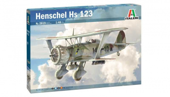 Model Kit letadlo - Henschel Hs 123 (1:48) - Italeri