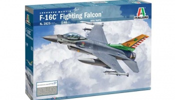 Model Kit letadlo - F-16C Fighting Falcon (1:48) - Italeri