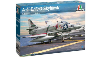 A-4 E/F/G Skyhawk (1:48) Model Kit letadlo 2826 - Italeri