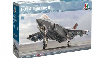 Model Kit letadlo 2836 - F-35A Lightning II (Beast Mode) (1:48) - Italeri