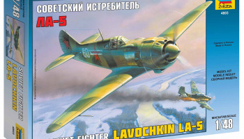 Model Kit letadlo 4803 - Lavochkin La-5 (1:48)