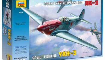 Model Kit letadlo 4814 - YAK-3 Soviet WWII Fighter (1:48)